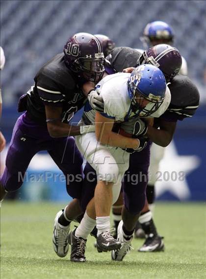 Thumbnail 2 in Everman vs. Sulphur Springs (Texas 4A D2 State Semifinal) photogallery.