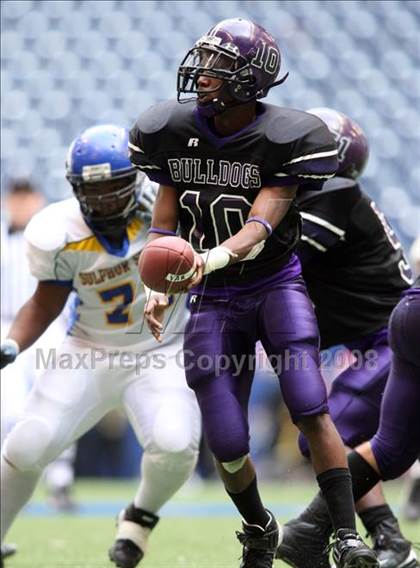 Thumbnail 2 in Everman vs. Sulphur Springs (Texas 4A D2 State Semifinal) photogallery.