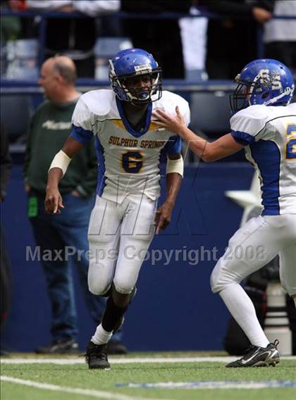 Thumbnail 3 in Everman vs. Sulphur Springs (Texas 4A D2 State Semifinal) photogallery.