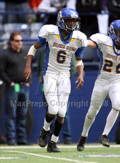 Thumbnail 2 in Everman vs. Sulphur Springs (Texas 4A D2 State Semifinal) photogallery.