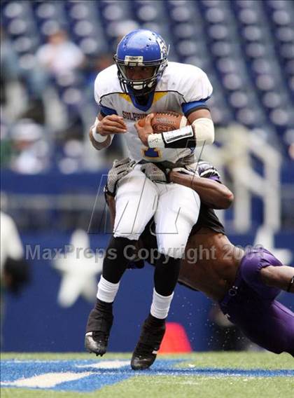 Thumbnail 1 in Everman vs. Sulphur Springs (Texas 4A D2 State Semifinal) photogallery.