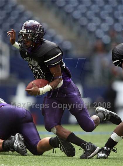 Thumbnail 2 in Everman vs. Sulphur Springs (Texas 4A D2 State Semifinal) photogallery.