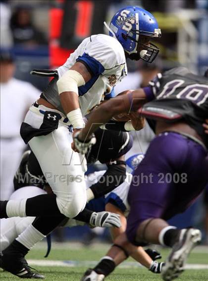 Thumbnail 3 in Everman vs. Sulphur Springs (Texas 4A D2 State Semifinal) photogallery.
