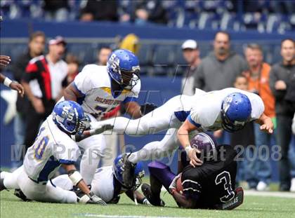 Thumbnail 3 in Everman vs. Sulphur Springs (Texas 4A D2 State Semifinal) photogallery.