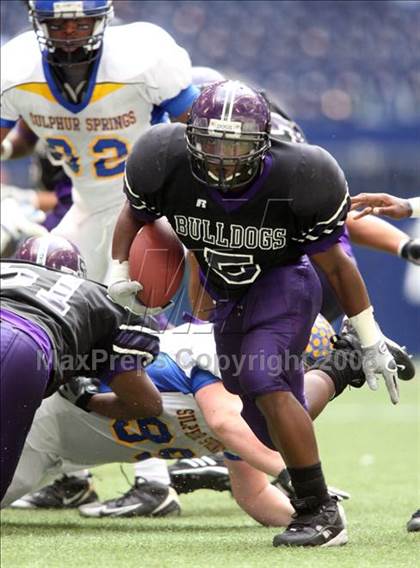 Thumbnail 3 in Everman vs. Sulphur Springs (Texas 4A D2 State Semifinal) photogallery.