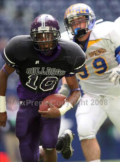 Thumbnail 2 in Everman vs. Sulphur Springs (Texas 4A D2 State Semifinal) photogallery.