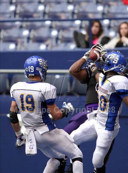 Thumbnail 2 in Everman vs. Sulphur Springs (Texas 4A D2 State Semifinal) photogallery.