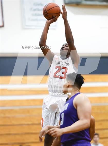 Thumbnail 1 in DePaul College Prep vs. Niles North (Battle of Bridge) photogallery.