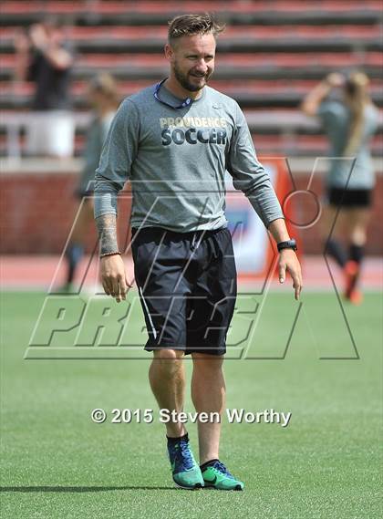 Thumbnail 2 in Providence vs. Panther Creek (NCHSAA 4A Final) photogallery.