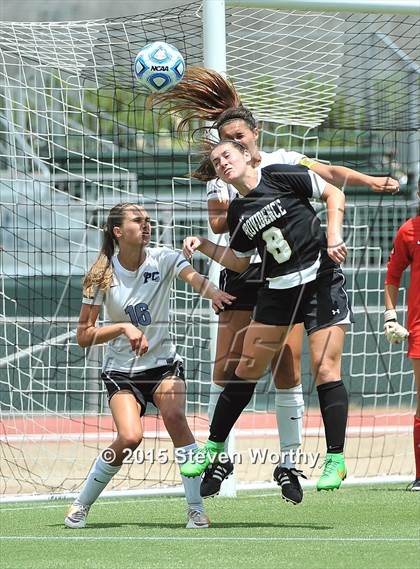 Thumbnail 2 in Providence vs. Panther Creek (NCHSAA 4A Final) photogallery.