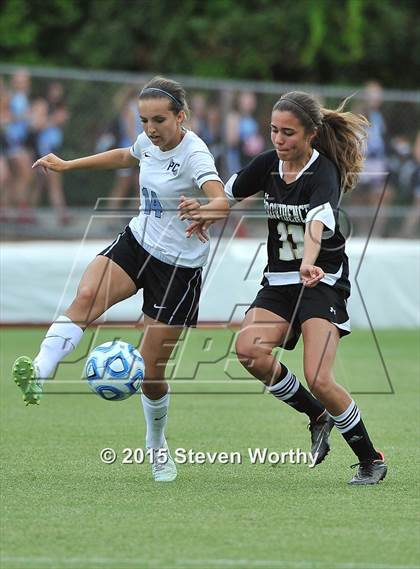Thumbnail 2 in Providence vs. Panther Creek (NCHSAA 4A Final) photogallery.
