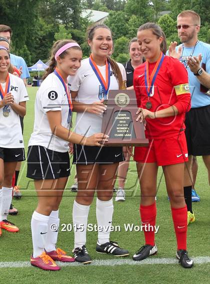Thumbnail 3 in Providence vs. Panther Creek (NCHSAA 4A Final) photogallery.