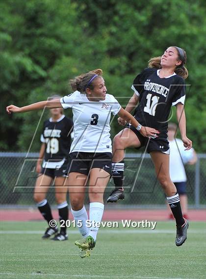 Thumbnail 2 in Providence vs. Panther Creek (NCHSAA 4A Final) photogallery.