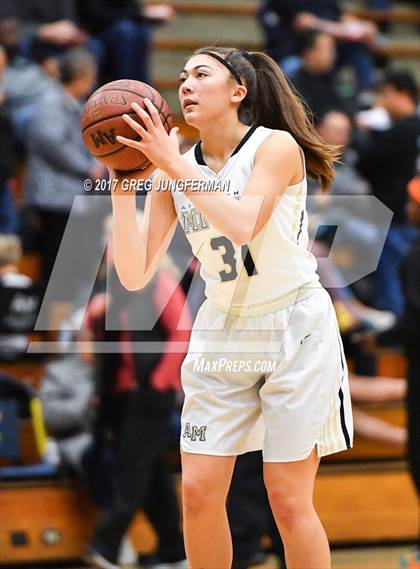 Thumbnail 2 in Archbishop Mitty vs. Oak Ridge (Elite Showcase) photogallery.