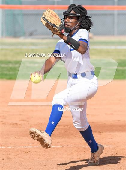 Thumbnail 2 in Chandler vs. Gila Ridge (Westwood-Dobson Softball Invitational) photogallery.