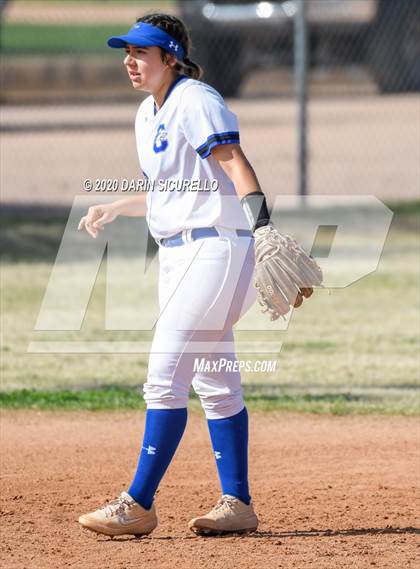 Thumbnail 2 in Chandler vs. Gila Ridge (Westwood-Dobson Softball Invitational) photogallery.