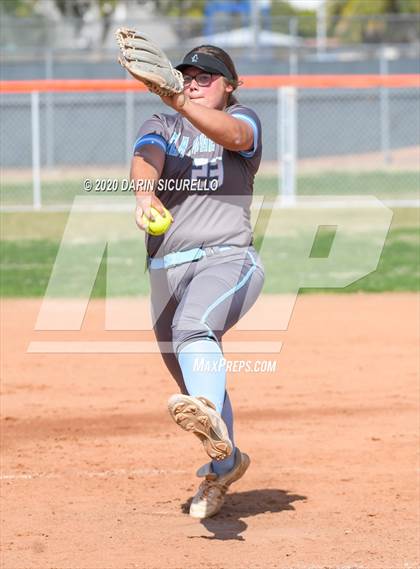 Thumbnail 1 in Chandler vs. Gila Ridge (Westwood-Dobson Softball Invitational) photogallery.
