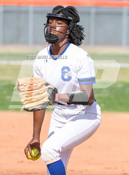 Thumbnail 1 in Chandler vs. Gila Ridge (Westwood-Dobson Softball Invitational) photogallery.