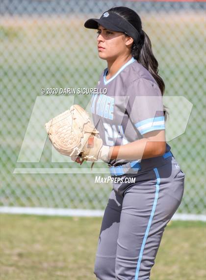 Thumbnail 3 in Chandler vs. Gila Ridge (Westwood-Dobson Softball Invitational) photogallery.