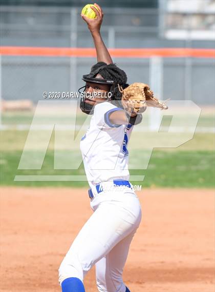 Thumbnail 2 in Chandler vs. Gila Ridge (Westwood-Dobson Softball Invitational) photogallery.