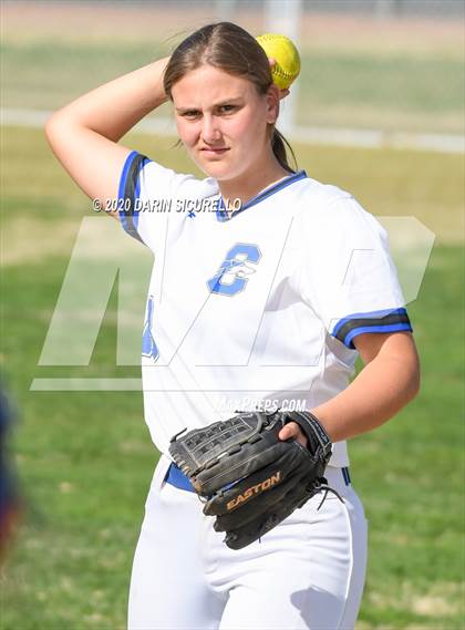 Thumbnail 2 in Chandler vs. Gila Ridge (Westwood-Dobson Softball Invitational) photogallery.