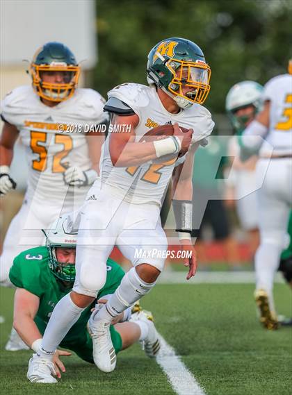 Thumbnail 1 in Blair Oaks vs Maryville (Kickoff Classic at William Jewell College) photogallery.