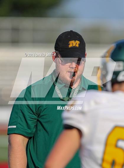 Thumbnail 3 in Blair Oaks vs Maryville (Kickoff Classic at William Jewell College) photogallery.