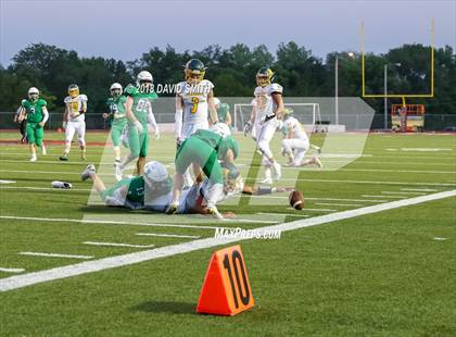 Thumbnail 3 in Blair Oaks vs Maryville (Kickoff Classic at William Jewell College) photogallery.