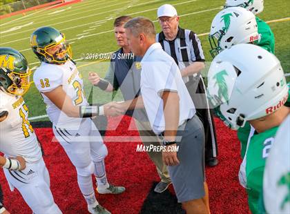 Thumbnail 3 in Blair Oaks vs Maryville (Kickoff Classic at William Jewell College) photogallery.