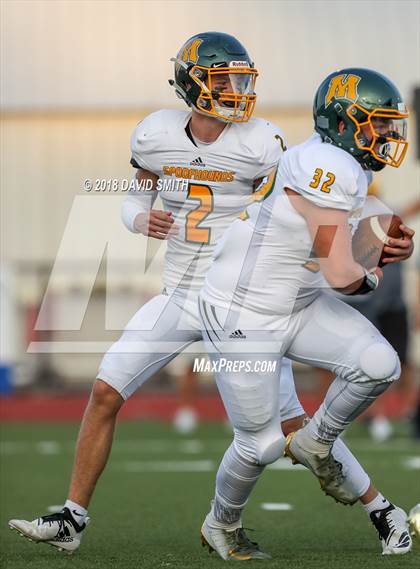 Thumbnail 3 in Blair Oaks vs Maryville (Kickoff Classic at William Jewell College) photogallery.