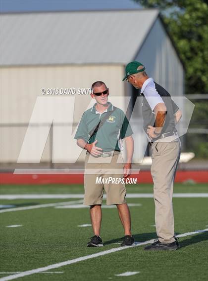 Thumbnail 1 in Blair Oaks vs Maryville (Kickoff Classic at William Jewell College) photogallery.