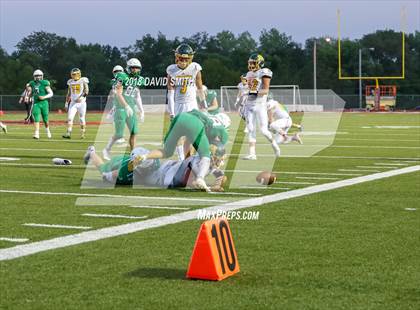 Thumbnail 2 in Blair Oaks vs Maryville (Kickoff Classic at William Jewell College) photogallery.