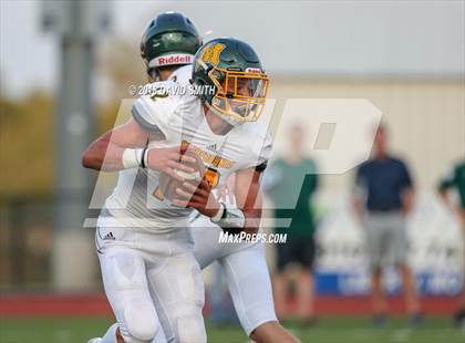 Thumbnail 3 in Blair Oaks vs Maryville (Kickoff Classic at William Jewell College) photogallery.
