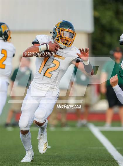 Thumbnail 2 in Blair Oaks vs Maryville (Kickoff Classic at William Jewell College) photogallery.