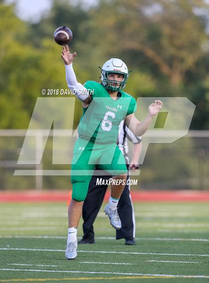 Thumbnail 3 in Blair Oaks vs Maryville (Kickoff Classic at William Jewell College) photogallery.