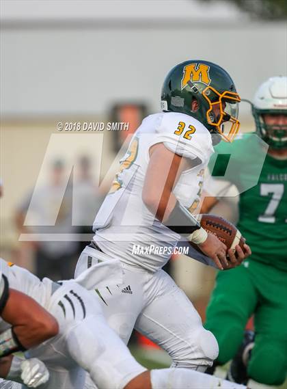 Thumbnail 3 in Blair Oaks vs Maryville (Kickoff Classic at William Jewell College) photogallery.