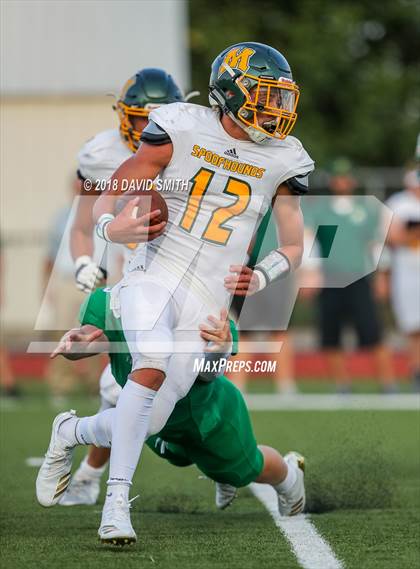 Thumbnail 3 in Blair Oaks vs Maryville (Kickoff Classic at William Jewell College) photogallery.