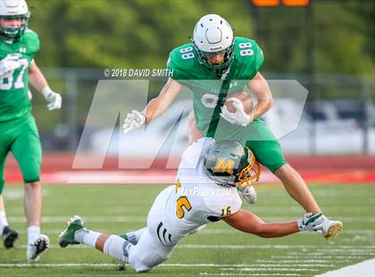 Thumbnail 3 in Blair Oaks vs Maryville (Kickoff Classic at William Jewell College) photogallery.