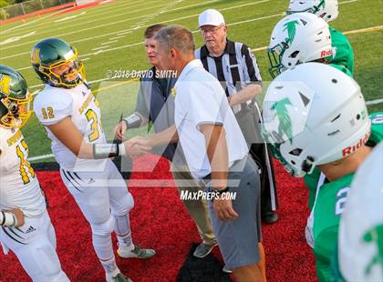 Thumbnail 2 in Blair Oaks vs Maryville (Kickoff Classic at William Jewell College) photogallery.