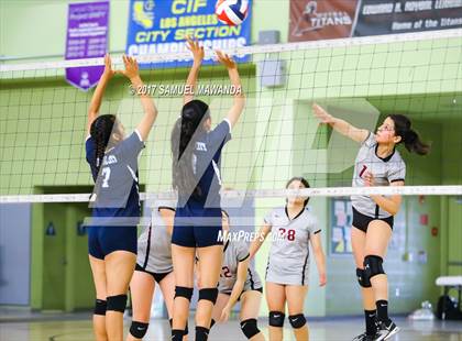 Thumbnail 2 in Valley Academy of Arts & Sciences vs Central City Value (CIF LACS D3 Final) photogallery.