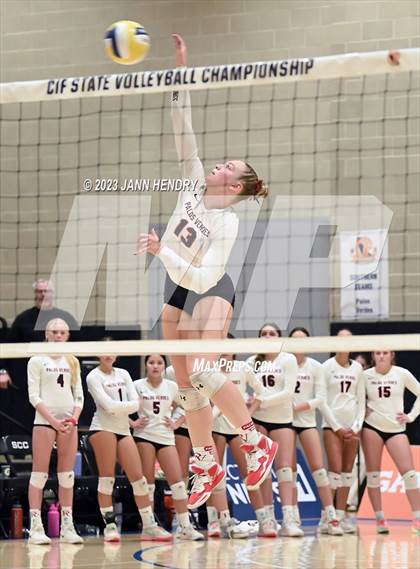 Thumbnail 2 in Valley Christian vs. Palos Verdes (CIF State D1 Final) photogallery.