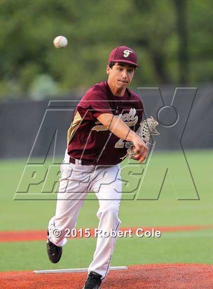 Thumbnail 2 in Monsignor Farrell @ Monsignor McClancy (CHSAA Class AA Semifinal) photogallery.