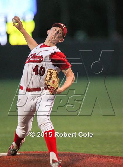 Thumbnail 2 in Monsignor Farrell @ Monsignor McClancy (CHSAA Class AA Semifinal) photogallery.