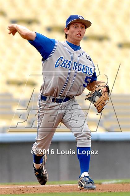 Thumbnail 2 in Charter Oak vs. Santa Monica (CIF SS DIV 4 Final) photogallery.