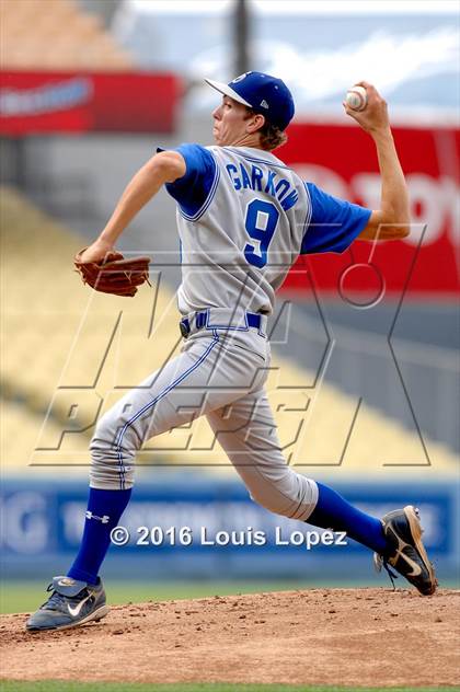 Thumbnail 1 in Charter Oak vs. Santa Monica (CIF SS DIV 4 Final) photogallery.