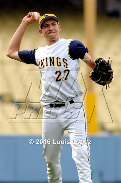 Thumbnail 2 in Charter Oak vs. Santa Monica (CIF SS DIV 4 Final) photogallery.