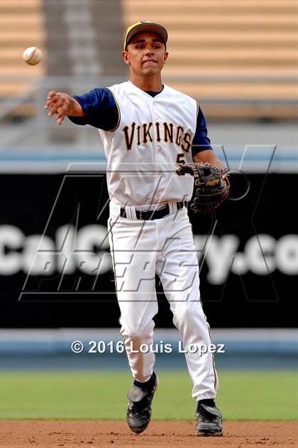Thumbnail 1 in Charter Oak vs. Santa Monica (CIF SS DIV 4 Final) photogallery.