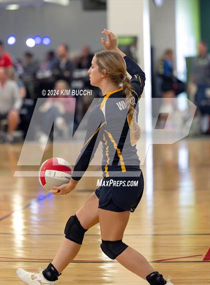 Thumbnail 1 in Indy Genesis HomeSchool vs Jackson HomeSchool (Midwest Volleyball Classic) photogallery.