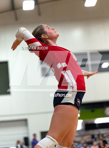 Thumbnail 1 in Indy Genesis HomeSchool vs Jackson HomeSchool (Midwest Volleyball Classic) photogallery.