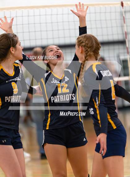 Thumbnail 1 in Indy Genesis HomeSchool vs Jackson HomeSchool (Midwest Volleyball Classic) photogallery.